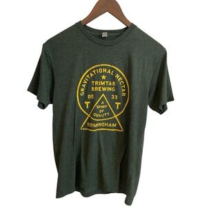 Next Level Apparel Trimtab Brewing Birmingham Gravitational Nectar Green T-Shirt